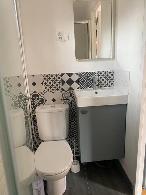 Studio Epicea Avec Jardin Dans Charmante Propriete Mery-sur-Oise Ngoại thất bức ảnh